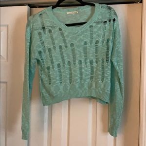 Crop sweater